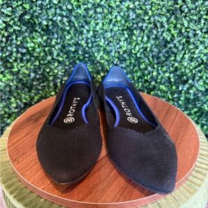 Rothy's Women's Black and Blue Flats